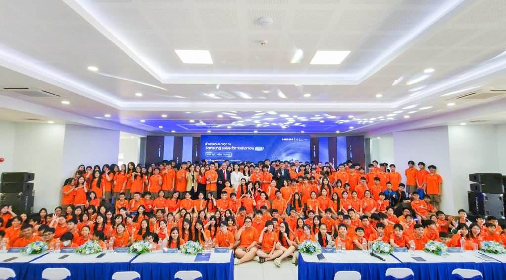 Cuộc thi Samsung Solve for Tomorrow thu hút rất nhiều học sinh tham dự