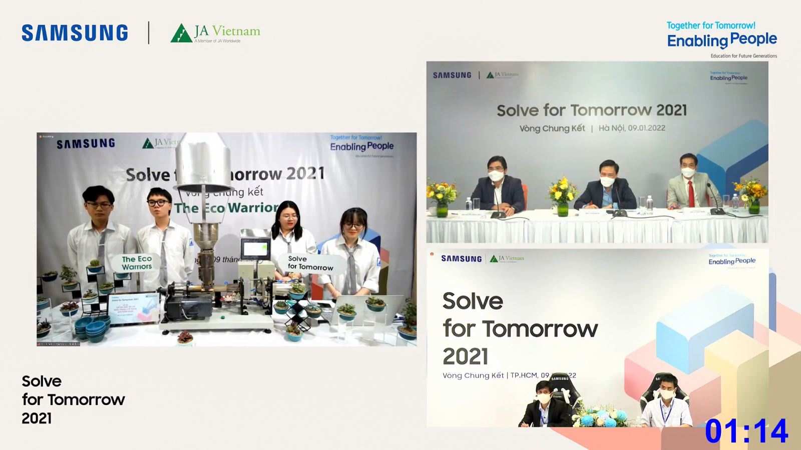 Năm 2021, diễn trong bối cảnh dịch COVID-19, cuộc thi SFT vẫn nhận được sự tham gia của đông đảo của các em học sinh.